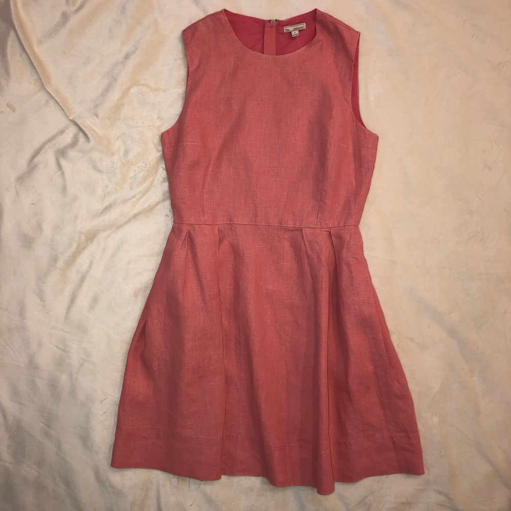 Gap Pink Linen Dress